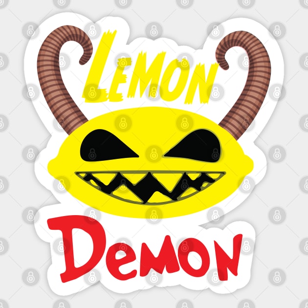 Lemon demon Sticker by SurpriseART